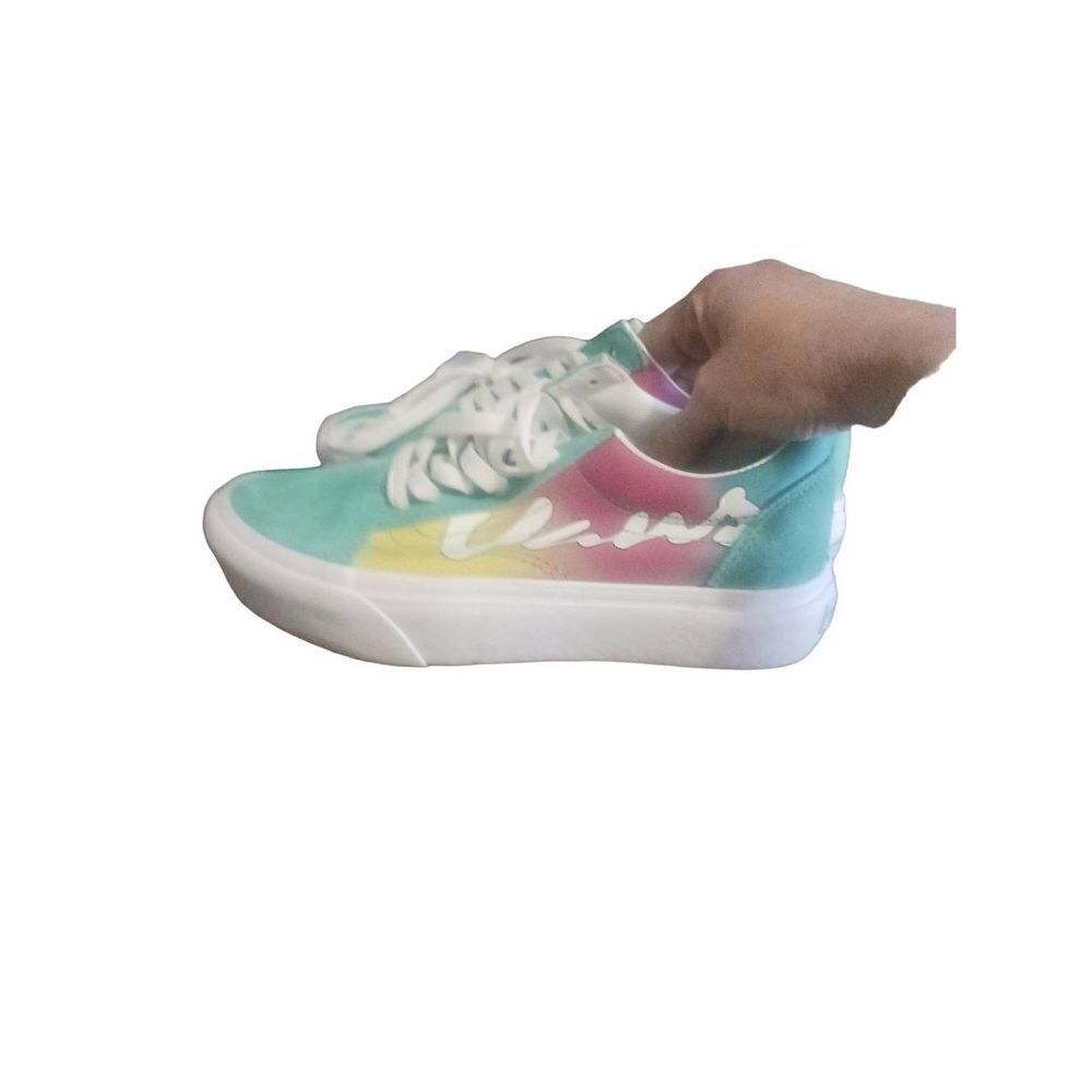 Vans rainbow 7.5 low top old skool x peanuts spring